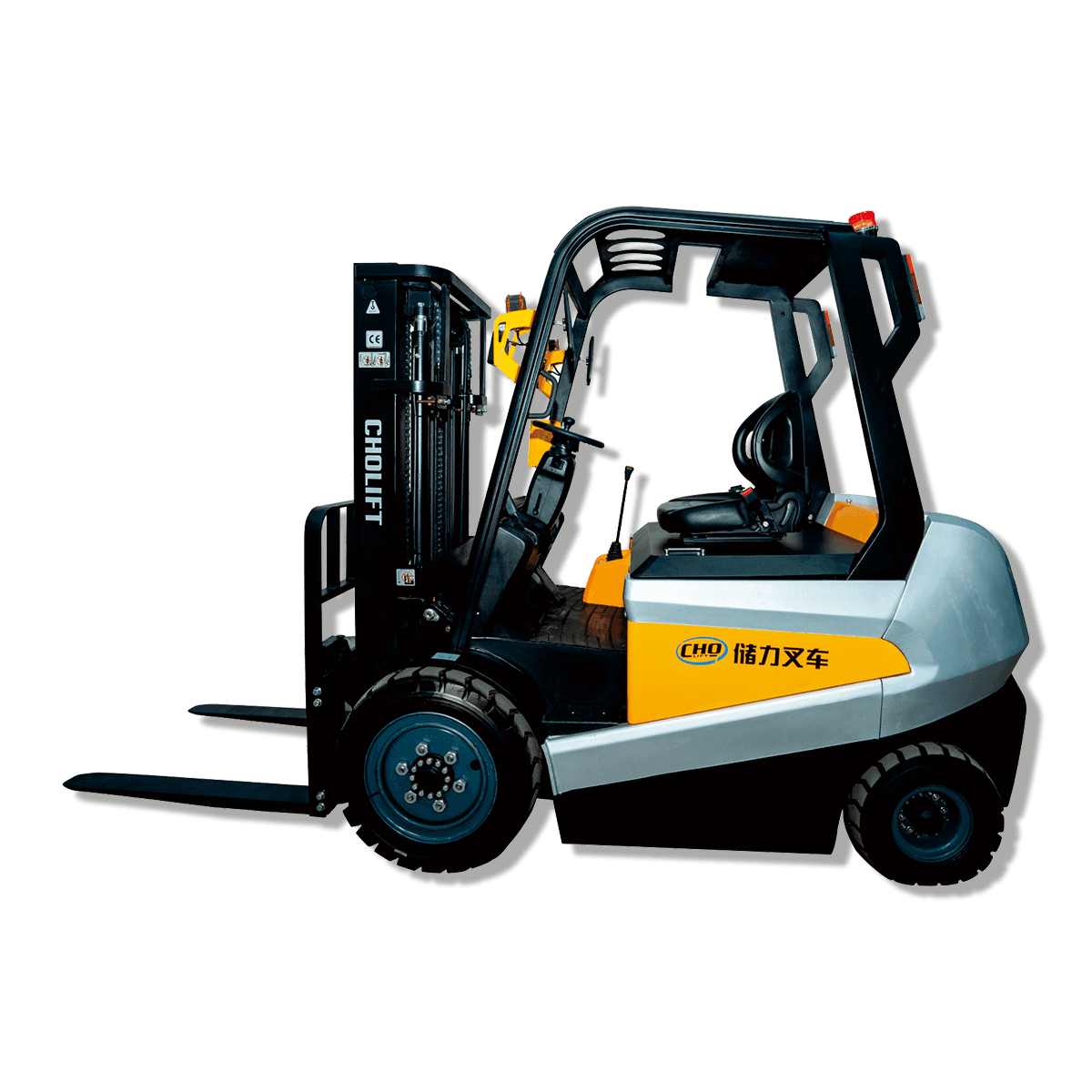 Forklift listrik empat titik